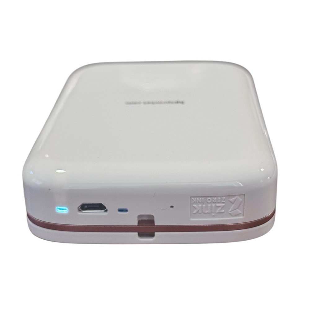 HP Sprocket Portable Printer in White and Gold - Picture 4 of 8